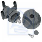 Zawór paliwa trójdrożny z pokrętłem plastik Sea Doo WSM 006-600