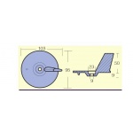Anoda cynkowa trymu HONDA BF30 BF50 zam. 62529B