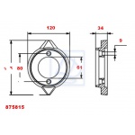 Anoda cynk Volvo Penta AQ280 AQ290 SP-A 875815  18-6009