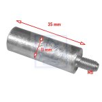 Anoda cynkowa Bukh 11x35 M5 