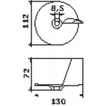 Anoda cynkowa Fin HONDA BF75 BF90 BF130A zamiennik