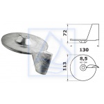 Anoda cynkowa Fin HONDA BF75 BF90 BF130A zamiennik