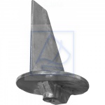 Anoda cynkowa przekładni Mercruiser Alpha #1 Alpha 2 zamiennik 62288B / 62322B
