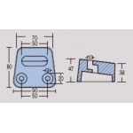 Anoda cynkowa Volvo Penta  Volvo 3854130 zam. 62261