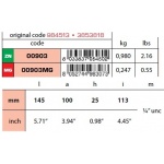 Anoda magnezowa oryginalna Volvo Penta SX DP-SM OMC Cobra 3853818
