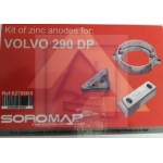 Kpl anody cynkowe Volvo Penta AQ290DP 852835 875821 zam. 62708B