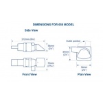 Automatyczna niska pompa zęzowa Whale SuperSub 650 - 40L/min 12V