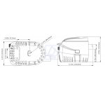 Automatyczna pompa zęzowa Seaflo - 42 L/min 12V