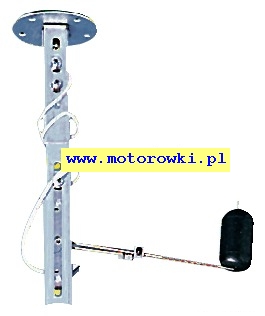 Czujnik poziomu paliwa dł. 13-66cm uchylny 10~180 Ω