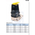 Dławica wału 25mm stuffing box Volvo Penta 91254