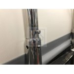 Drabinka rozkładana inox na ponton 4 stopnie 