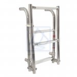 Drabinka rufowa 4 stopnie 25cm dł.90cm AISI 316