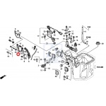 Dźwignia zmiany biegów Honda BF8d BF10d BF15d BF20d 17932-ZW9-830