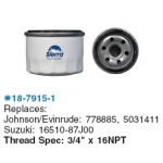 Filtr oleju Johnson Suzuki DF30 DF50 DF60 DF70  18-7915-1