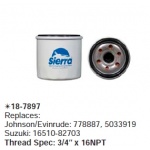 Filtr oleju Johnson 140KM 4T Suzuki DF140 2002~2012  18-7897