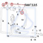 Filtr paliwa wewnętrzny Evinrude® Etec E40 E50 E60 E90 E115 5007335