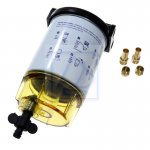 Filtr separator paliwo-woda z odstojnikiem króćce 10mm  ~400 l/h