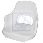 Fotel sternika Kapitan Captain PE biały 