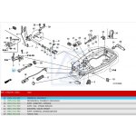 Gałka ssania Honda BF5  17951-ZV1-000