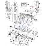 Gumka przekładni OMC Cobra 1986-1993  912157