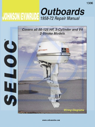 Johnson® Evinrude® 50-125HP 1958-72 instrukcja SELOC 18-01306