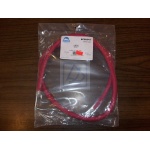 Kabel, przewód rozruchowy 4" L120 cm kolor czerwony 