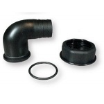 Kit kątowy węża 38mm do zbiorników Ceredi