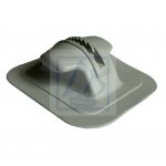 Knaga przyklejana do pontonu z blokadą liny szara