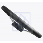 Koło sterowe kierownica DeLuxe 35cm czarna