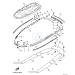 Komplet mat zamiennych Yamaha Wave Runner 700 760 1100 1996-97