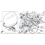 Końcówka cięgna HONDA BF40D BF50D BF60  24618-ZZ5-000