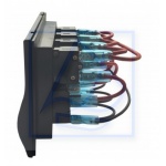 Panel Tablica 3 x ON-OFF 1 x MON-OFF 12/24V