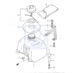 Korek wlewu paliwa Johnson Suzuki DT2 DF2.5 DT4 DF5 DF6 ~2010