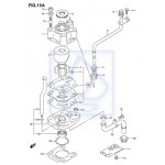 Kpl pompy wody SUZUKI DF8A DF9,9A DF15A DF20A  17400-94J00