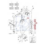 Kpl pompy wody z obudową YAMAHA F5A F4B F6C 2009~ 2020 18-3473