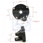 Kpl ppy wody z obudową Johnson Evinrude  5.5, 6, 7.5 1954~80\'  763758