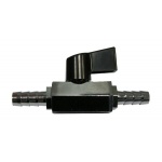 Zawór paliwa ze złączkami 1/4" na wąż 10 mm  17.404.00