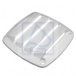 Kratka wentylacyjna PCV 85x85mm biała