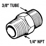 Króciec łącznik 3/8" na 1/4" NPT SeaStar HF5528