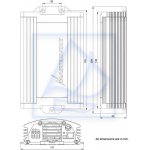 Ładowarka Mastervolt ChargeMaster 12/15-2 dwa akumulatory