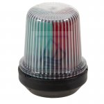 Lampa nawigacyjna 3 sektorowa topowa tricolor czarna