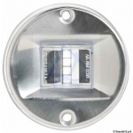 Lampa nawigacyjna biała LED rufowa 135 stopni stal nierdzewna