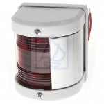 Lampa nawigacyjna S25 Port prawa i lewa burta 112,5° obudowa biała LED