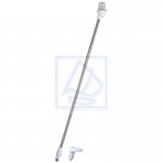 Lampa nawigacyjna topowa 360° PLUG biała maszt 105cm 