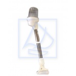 Lampa nawigacyjna topowa opuszczana 360° biała, maszt 64cm