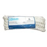 Lina z oczkiem do odbijaczy dn.10mm dł.2m biała