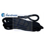 Linka pleciona fi 8 mm z okiem dług 1,5 m granatowa ( 2 szt )