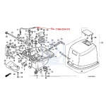 Linka zmiany biegów HONDA BF9.9 BF15 17940-ZV4-013