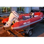 Łódź hybrydowa RIB BRIG Falcon 450 Sport