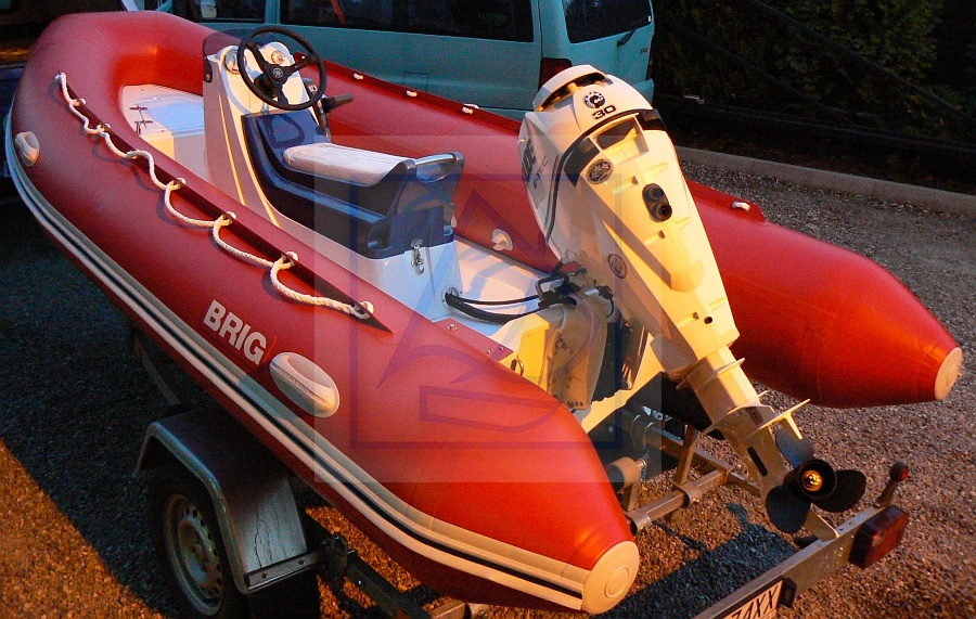 Łódź hybrydowa RIB BRIG Falcon 450 Sport